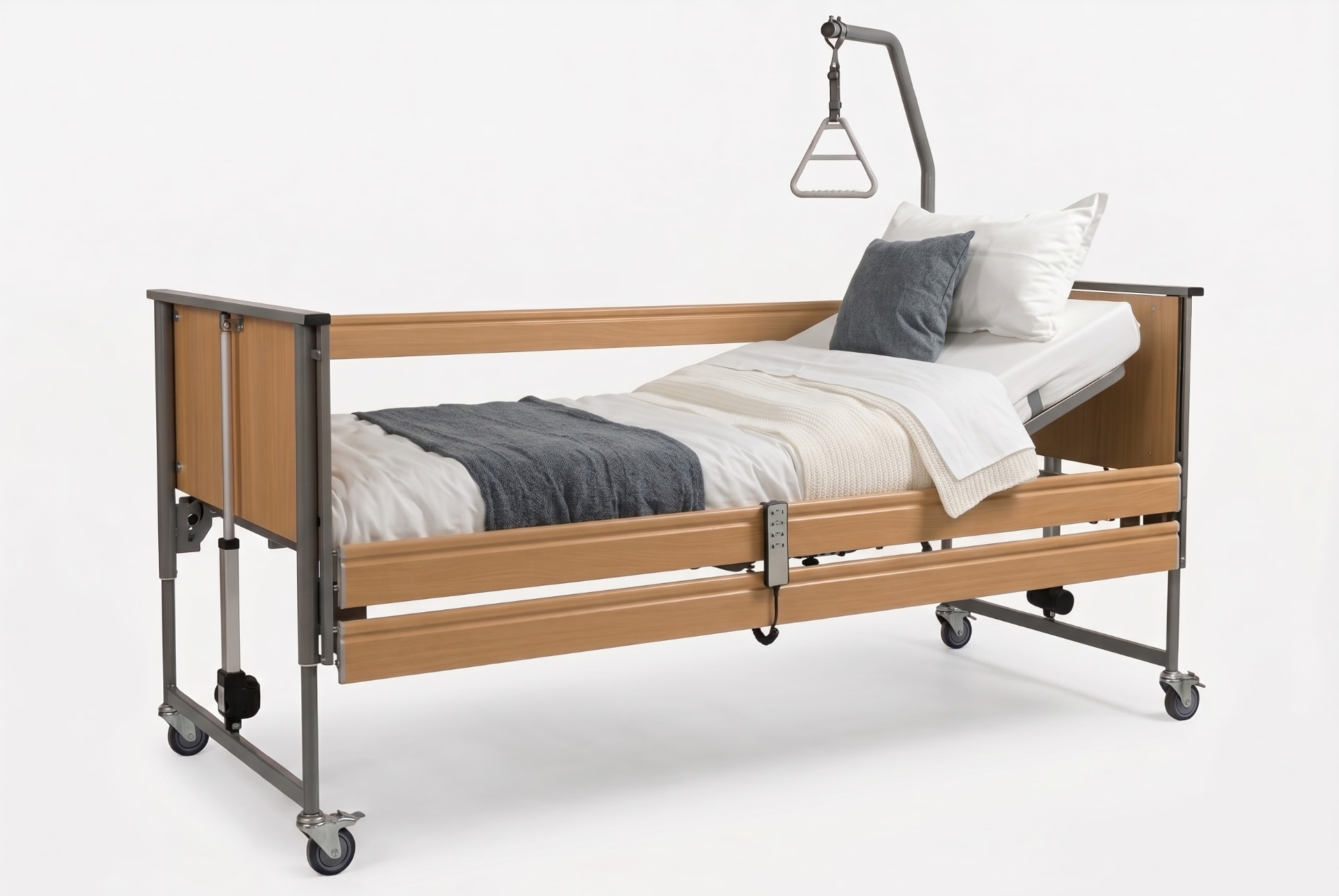 Cama articulada elétrica disponível para aluguer na Artilife
